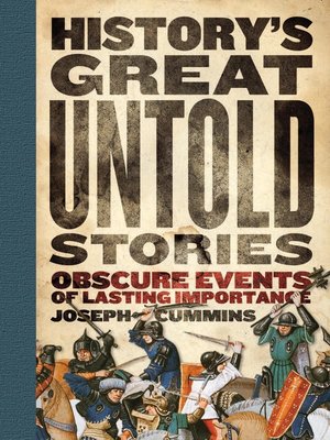 cover image of History's Great Untold Stories